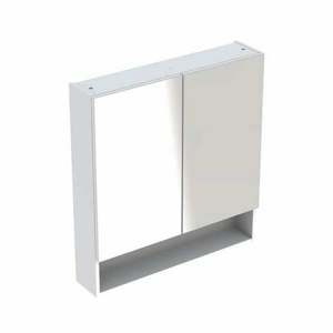 Geberit Selnova zrcadlová skříňka 78,8x85 cm, bílá lesk 501.268.00.1