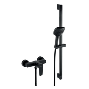 Sprchová baterie Novaservis Metalia 58 se sprchovým setem 150 mm černá matná 58061KIT,5