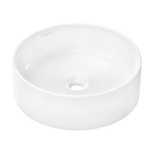 Hansgrohe Xuniva S umyvadlo na desku 40x40 cm bez otvoru pro baterii, bez přepadu 60 164 450