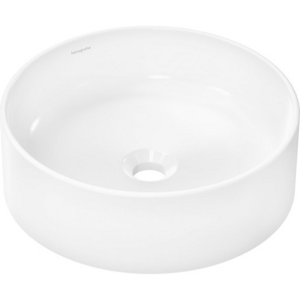 Hansgrohe Xuniva S umyvadlo na desku 40x40 cm bez otvoru pro baterii, bez přepadu 61 071 450
