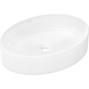 Hansgrohe Xuniva D umyvadlo na desku 55x40 cm bez otvoru pro baterii, bez přepadu 61 072 450
