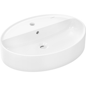Hansgrohe Xuniva D umyvadlo na desku 60x45 cm otvor pro baterii uprostřed 61 078 450