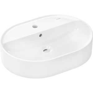 Hansgrohe Xuniva U umyvadlo na desku 60x45 cm otvor pro baterii uprostřed 61 080 450