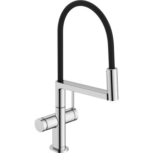 Hansgrohe Talis Select M54 PowderSpray dřezová baterie s otočným ramínkem, 2 proudy chrom 72 861 000