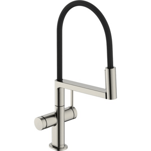 Hansgrohe Talis Select M54 PowderSpray dřezová baterie s otočným ramínkem, 2 proudy vzhled nerezu 72 861 800