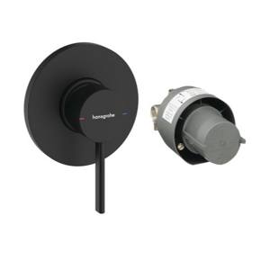 Hansgrohe Zesis S sprchová baterie včetně podomítkového tělesa matná černá 74 618 670