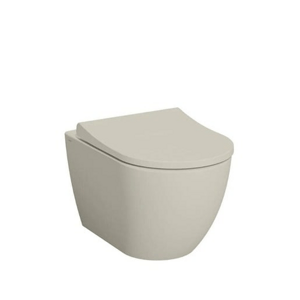VitrA VitrA Project wc s prkénkem softclose závěsné s60 taupe mat zadní odpad 7510-020-6319