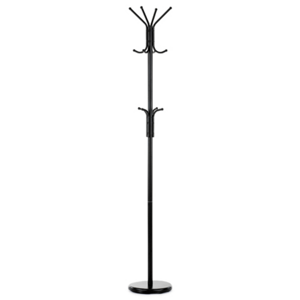 Věšák Autronic 182 cm černý Kov 80001-06B BK