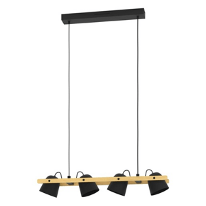 LED Závěsné osvětlení Eglo HORNWOOD-Z černá 900883