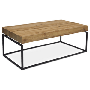 Konferenční stolek Autronic 110x43 cm hnědý MDF AHG-264 OAK