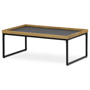 Konferenční stolek Autronic 100x39 cm šedý MDF CT-611 OAK