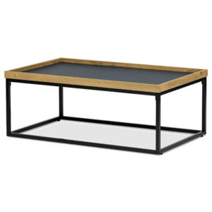 Konferenční stolek Autronic 100x39 cm šedý MDF CT-613 OAK