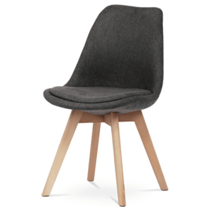 Jídelní židle Autronic šedá Látka CT-751 GREY2