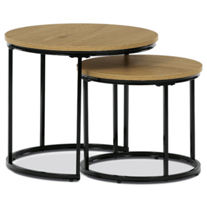 Odkládací Stolek Autronic 53x46 cm přírodní MDF CT-G1145 OAK