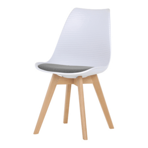 Jídelní židle Autronic bílá Plast CT-X7056 GREY
