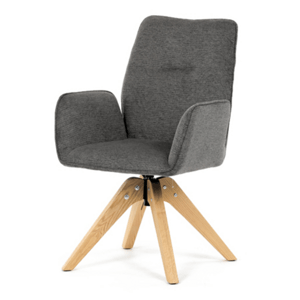 Jídelní židle Autronic šedá Látka DCH-C2148 GREY2