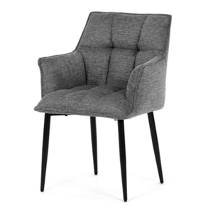 Jídelní židle Autronic šedá Látka DCH-J2139 GREY2