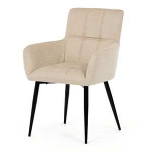 Jídelní židle Autronic béžová Látka DCH-P3146 CRM2
