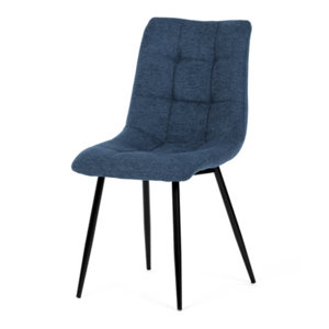 Jídelní židle Autronic modrá Látka DCL-193 BLUE2