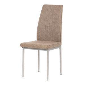 Jídelní židle Autronic hnědá Látka DCL-379 BR2