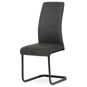 Jídelní židle Autronic šedá Látka DCL-414 GREY2