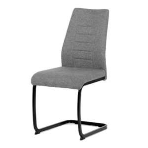 Jídelní židle Autronic šedá Látka DCL-438 GREY2