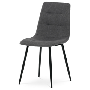 Jídelní židle Autronic šedá Látka DCL-974 GREY2