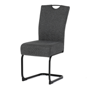 Jídelní židle Autronic šedá Látka DCL-E2008 GREY2