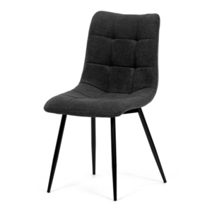 Jídelní židle Autronic šedá Látka DCL-L1094 GREY2