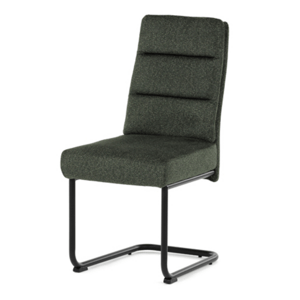 Jídelní židle Autronic zelená Látka DCL-P3107 GRN2
