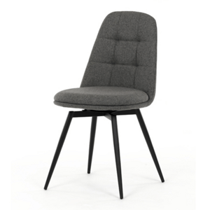 Jídelní židle Autronic šedá Látka DCL-V2040 GREY2