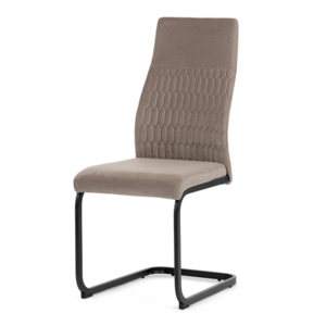 Jídelní židle Autronic hnědá Látka DCL-X7018 CAP2