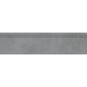 Schodovka Rako Extra tmavě šedá 30x120 cm reliéfní DCPVD724.1