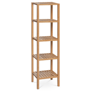 Regál Autronic 37x140 cm přírodní MDF DR-011-3