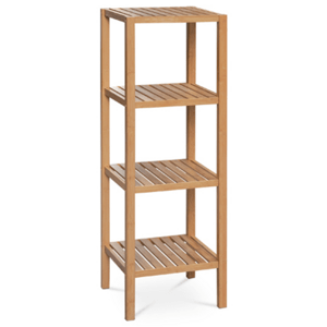 Regál Autronic 37x110 cm přírodní Bambus DR-011-4