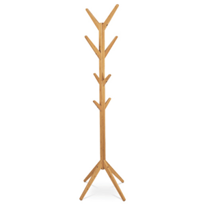 Věšák Autronic 176 cm hnědý Bambus DR-N191 NAT