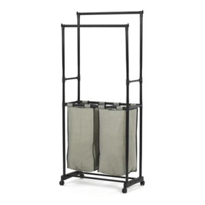 Věšák Autronic 169 cm černý Plast GD-176 BK