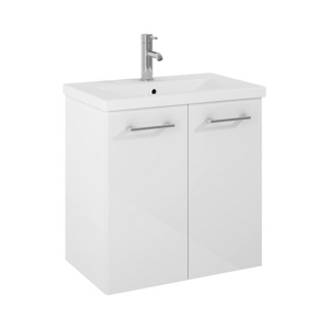 Jika Ponta koupelnová skříňka pod umyvadlo 60x60x38,6 cm bílá H40J5222005001