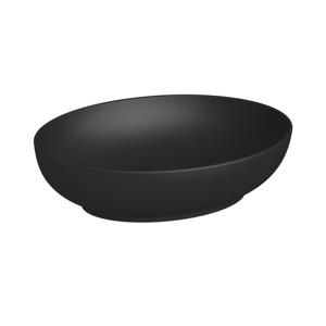 Jika Astra umyvadlo na desku 52x40 cm černá mat bez otvoru pro baterii, bez přepadu H8183647161121