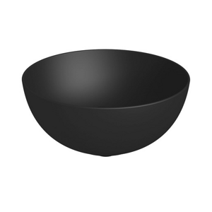 Jika Astra umyvadlo na desku 36x36 cm černá mat bez otvoru pro baterii, bez přepadu H8183657161121