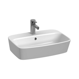 Jika Lyra Plus umyvadlo na desku 55x40 cm mat otvor pro baterii uprostřed H8183827571041