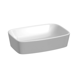 Jika Lyra Plus umyvadlo na desku 55x38 cm mat bez otvoru pro baterii, bez přepadu H8183837571121