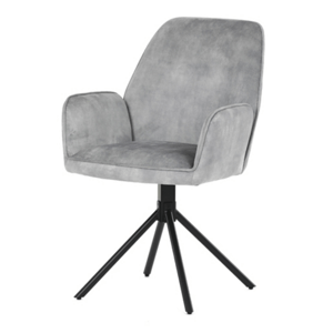 Jídelní židle Autronic šedá Látka HC-511 SIL4