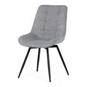 Jídelní židle Autronic šedá Látka HC-T1130 GREY2