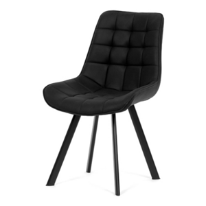 Jídelní židle Autronic černá Látka HC-V3066 BK3