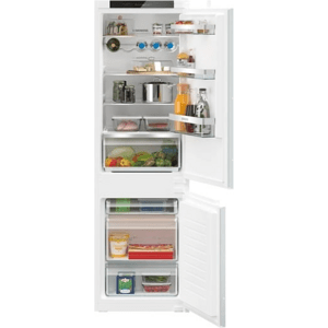 Vestavná lednice Siemens s mrazákem dole 177,2 x 54,1 cm pojezdy KI86VVSE0