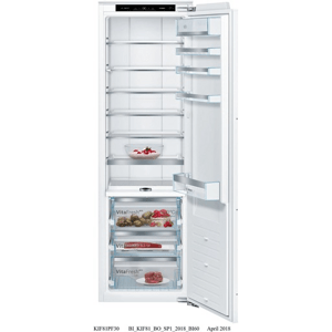 Bosch Serie 8 Vestavná chladnička 177.2 x 55.8 cm ploché panty KIF81PFE0