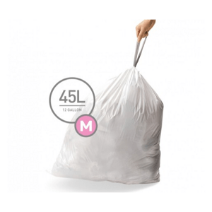 Sáčky do odpadkového koše 45 l Simplehuman zatahovací 20 ks SHCW0173