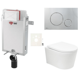 Závěsný wc set k zazdění SAT BREVIS SIKOSZBRTOR71