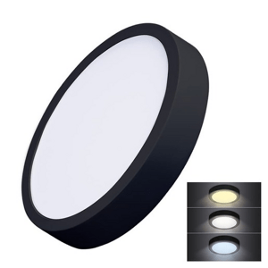LED světelný panel Solight černá WD174-B